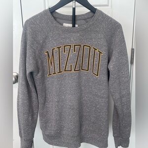 Mizzou Missouri Tigers Crewneck Sweatshirt Size Small